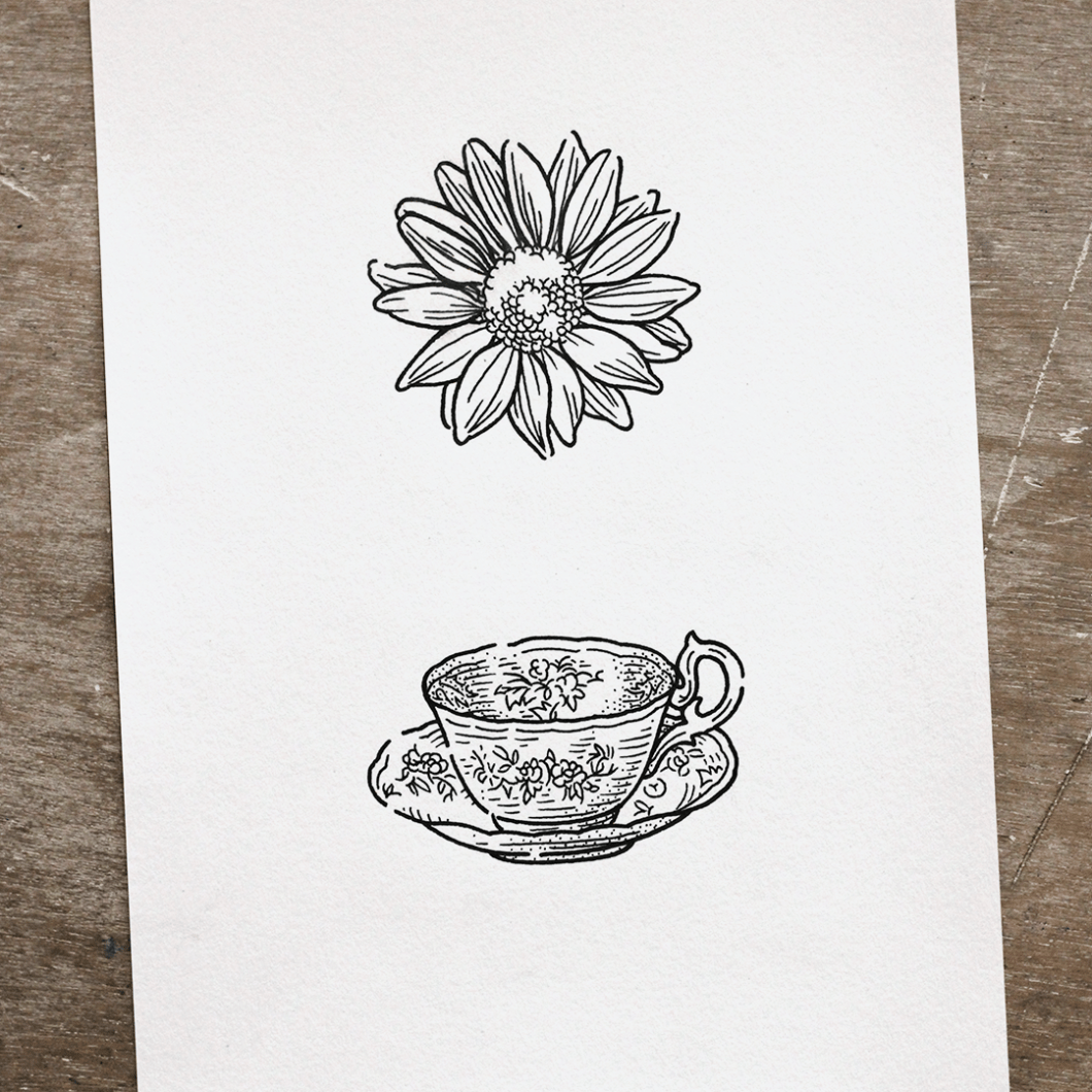 flash tasse et tournesol